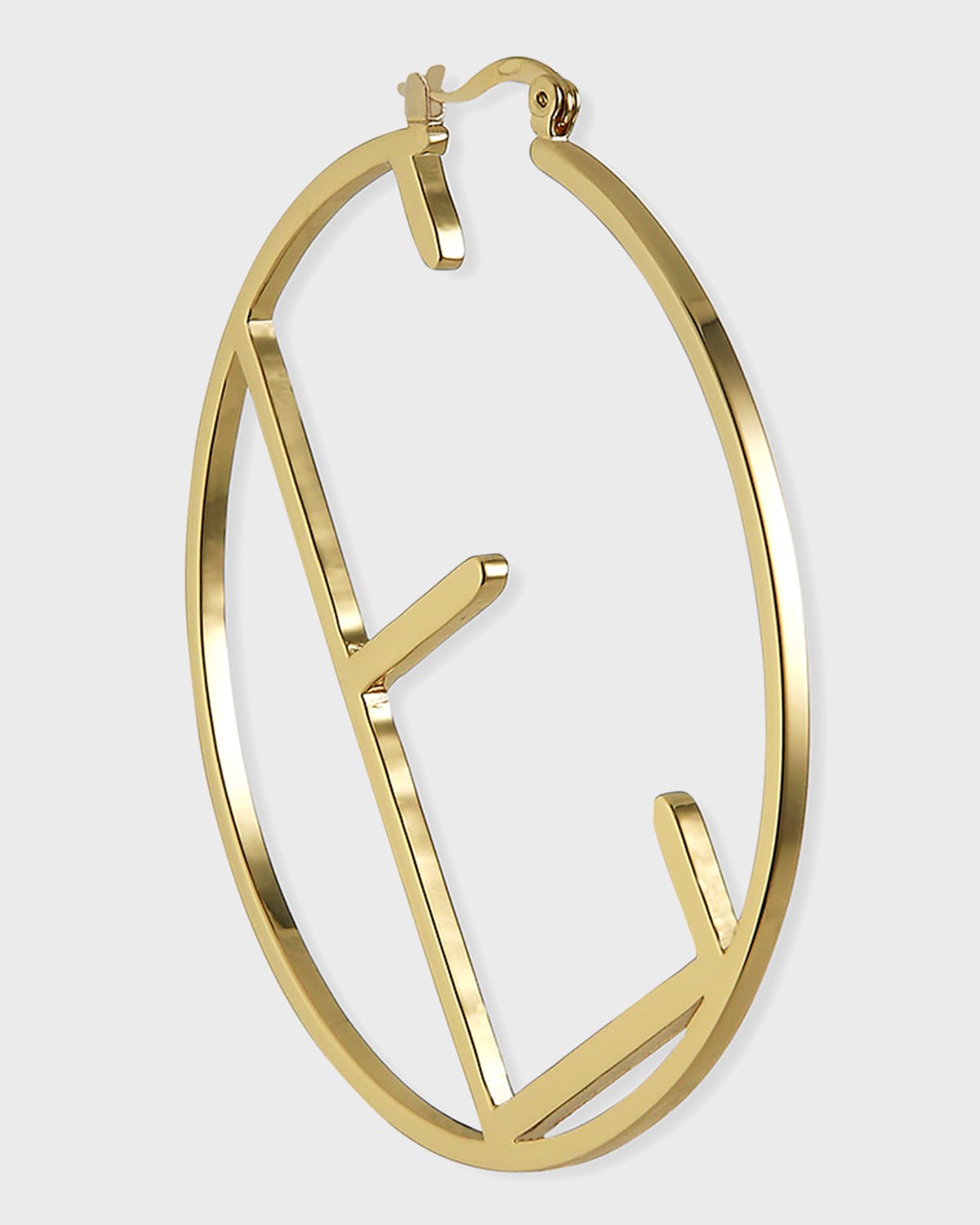 Retrofete - Hoop Letter Earring