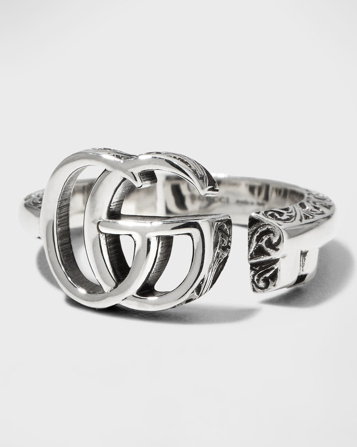 GG Marmont Key Sterling Silver Ring