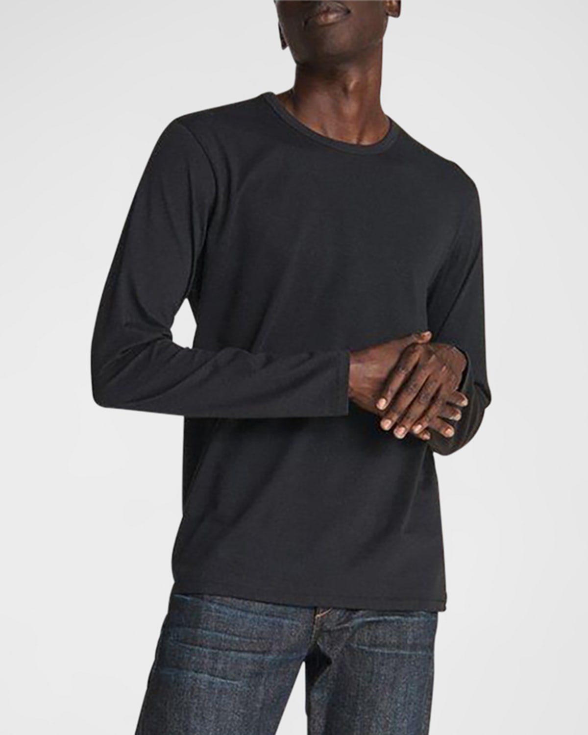 RAG & BONE MEN'S PRINCIPLE COTTON BASE T-SHIRT