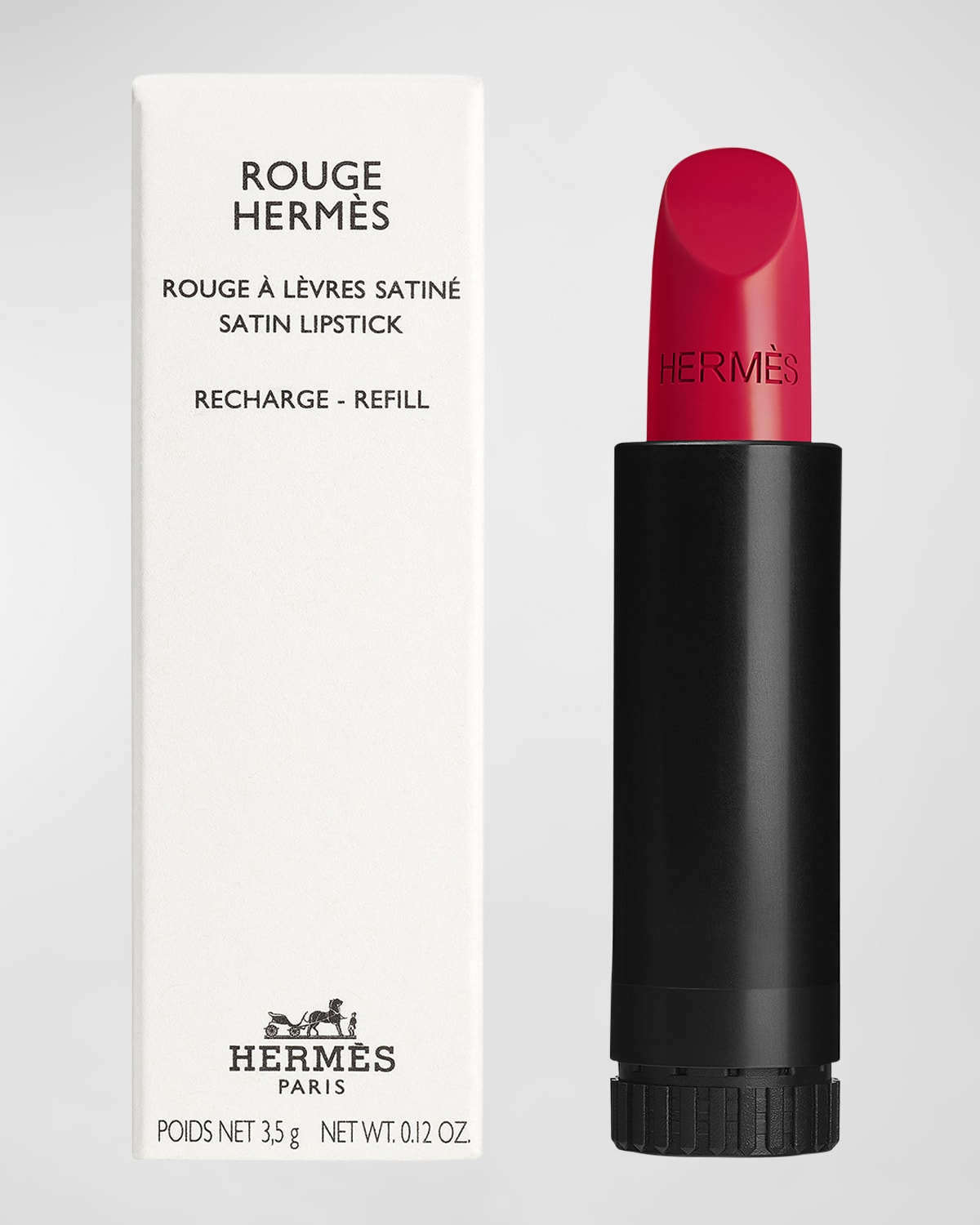 Shop Hermes Rouge  Satin Lipstick Refill In 82 Rouge Vigne