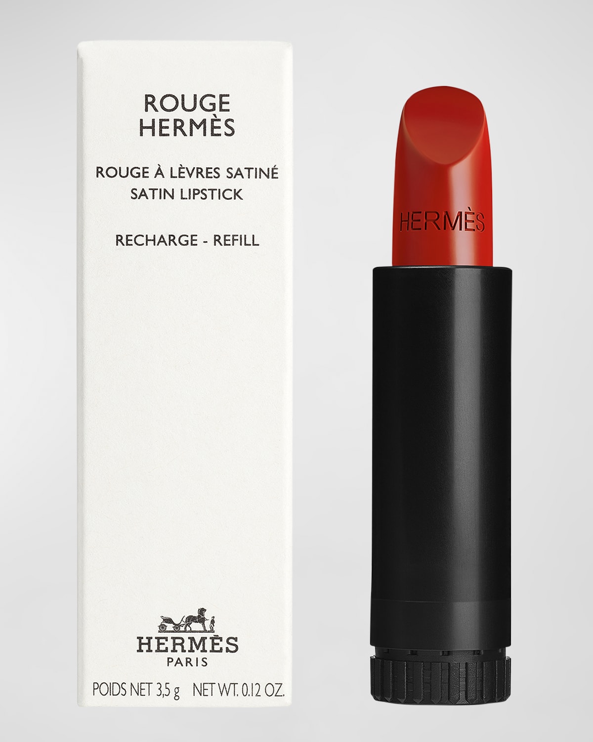 Shop Hermes Rouge  Satin Lipstick Refill In 79 Rouge Erable