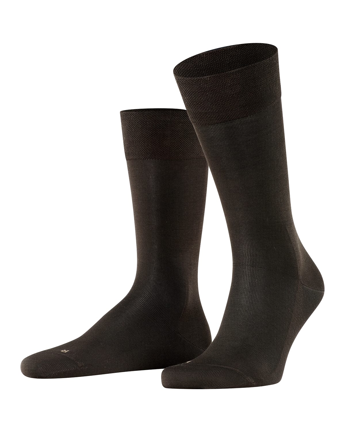 Falke Men's Sensitive Malaga Cotton Socks In Brown