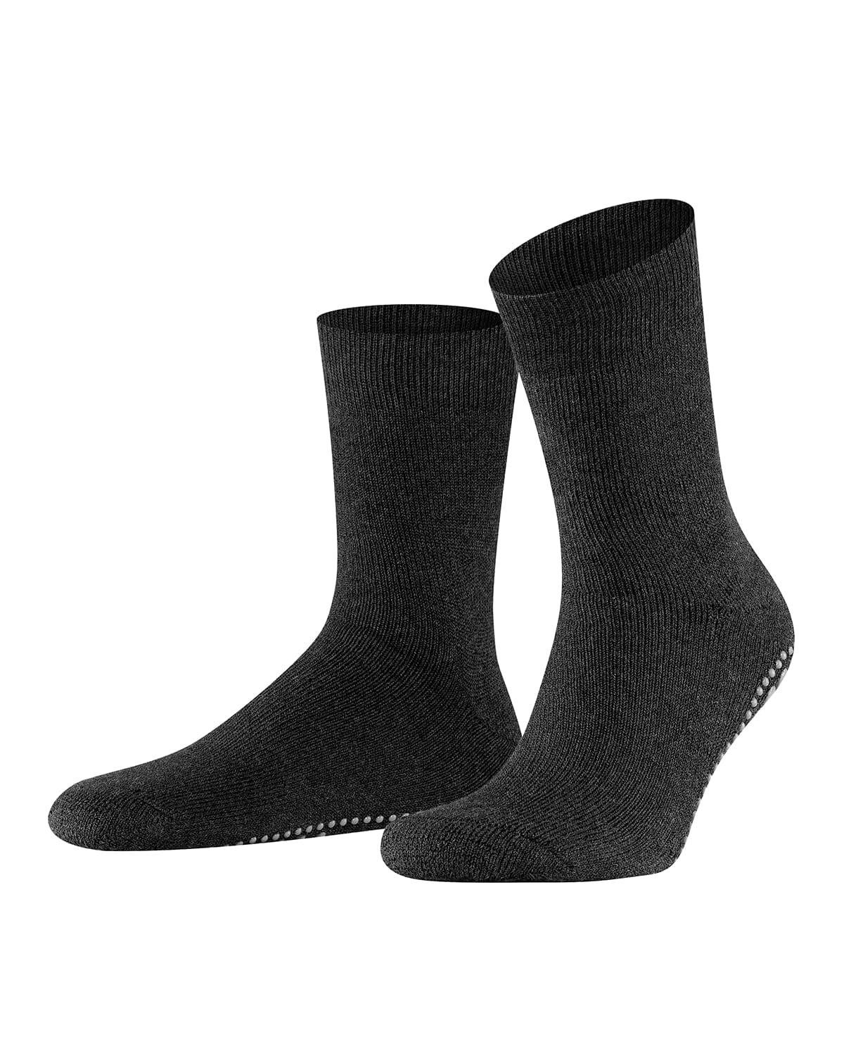 Falke Homepad Crew Socks In Asphalt