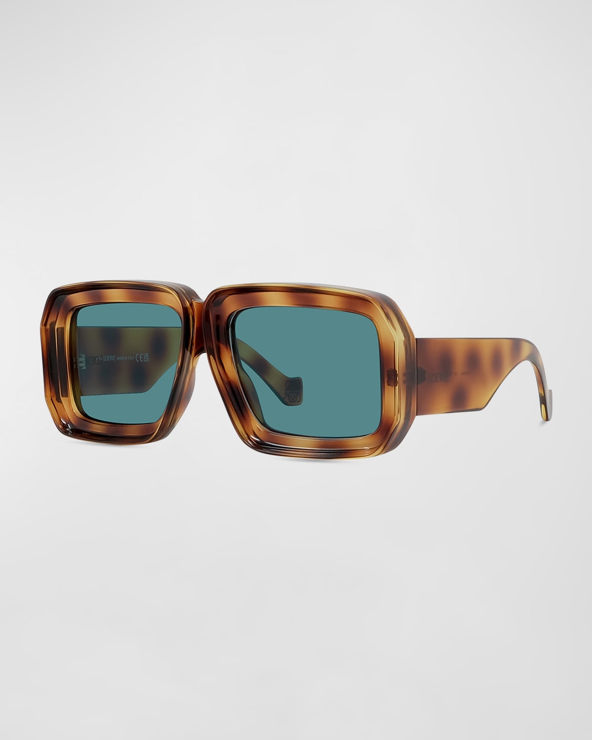 Loewe Oversized Square Monochromatic Sunglasses In Brown