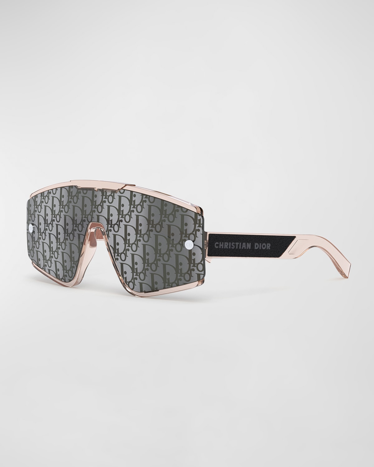 Dior Diorxtrem MU Logo-Print Shield Sunglasses
