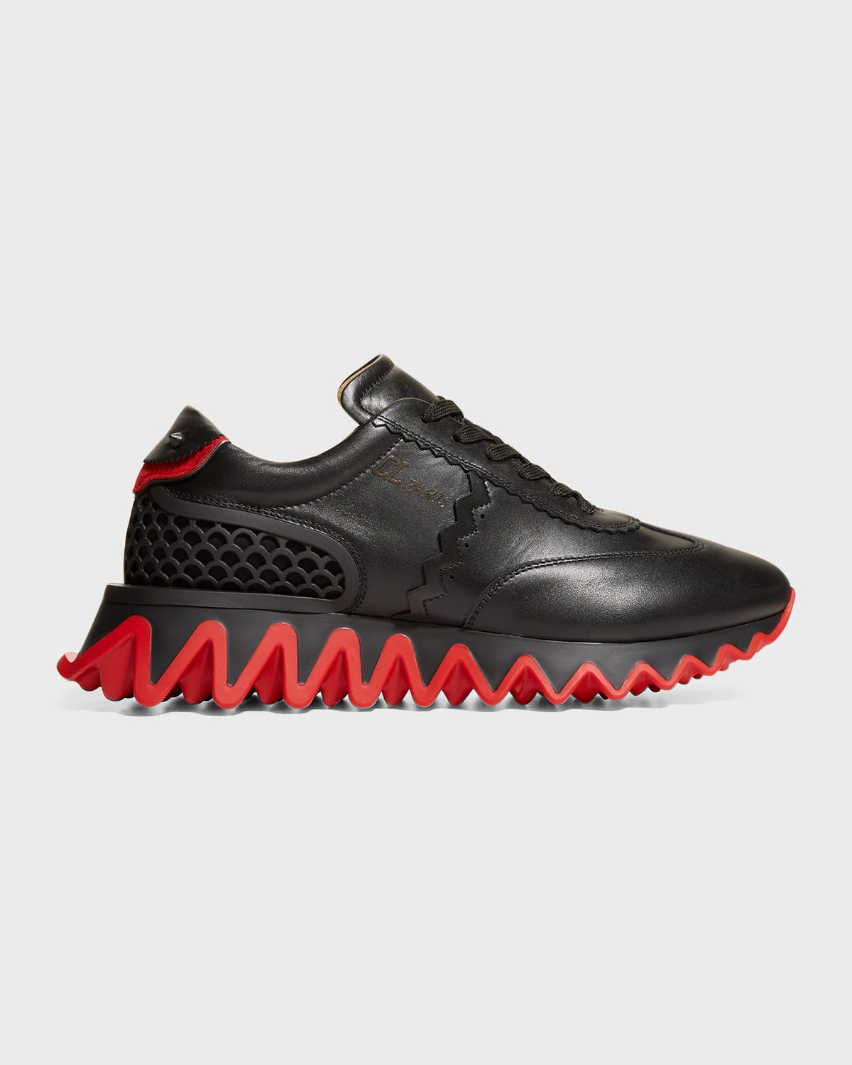 Louboutin shoes men red hot sale