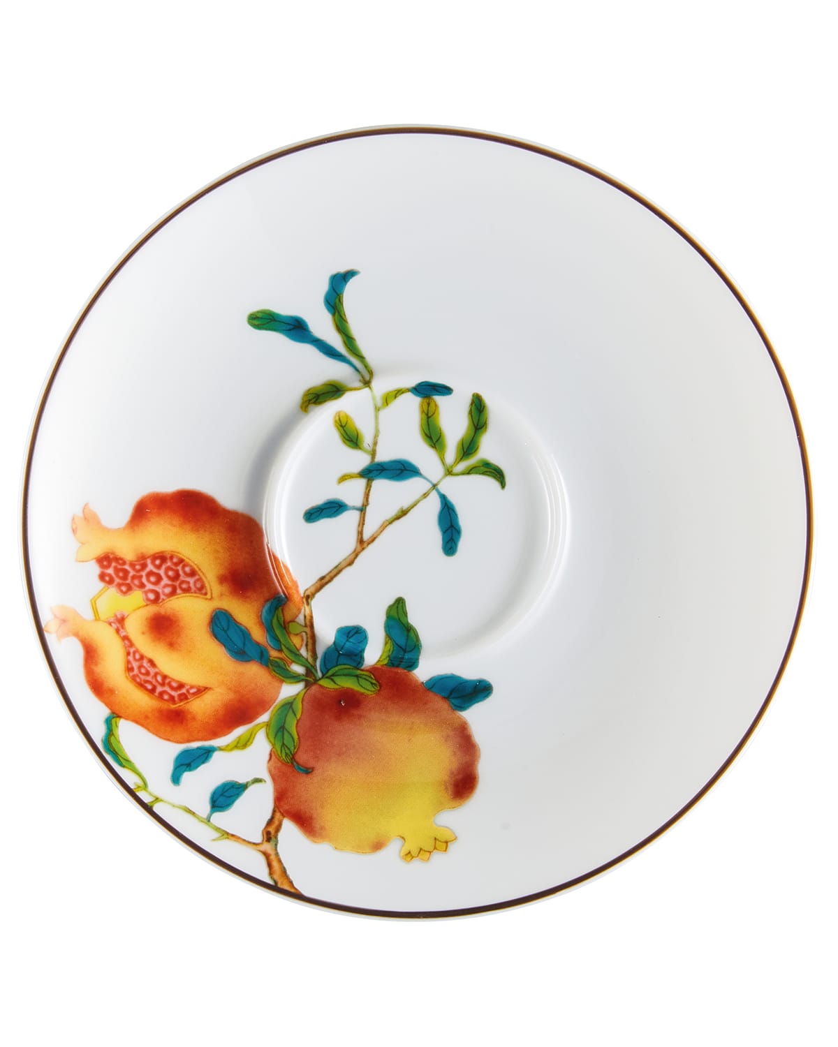 Raynaud Harmonia Porcelain Tea Saucer In White Multi