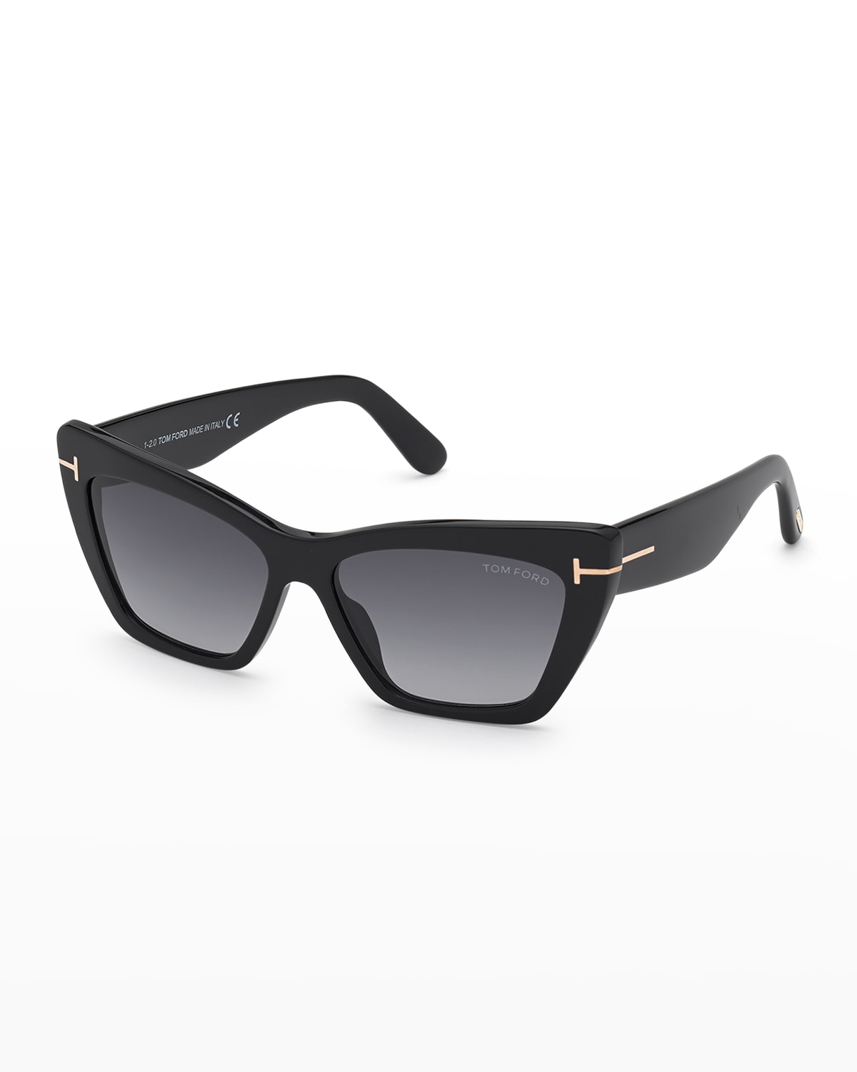 TOM FORD Wyatt Plastic Cat-Eye Sunglasses | Smart Closet