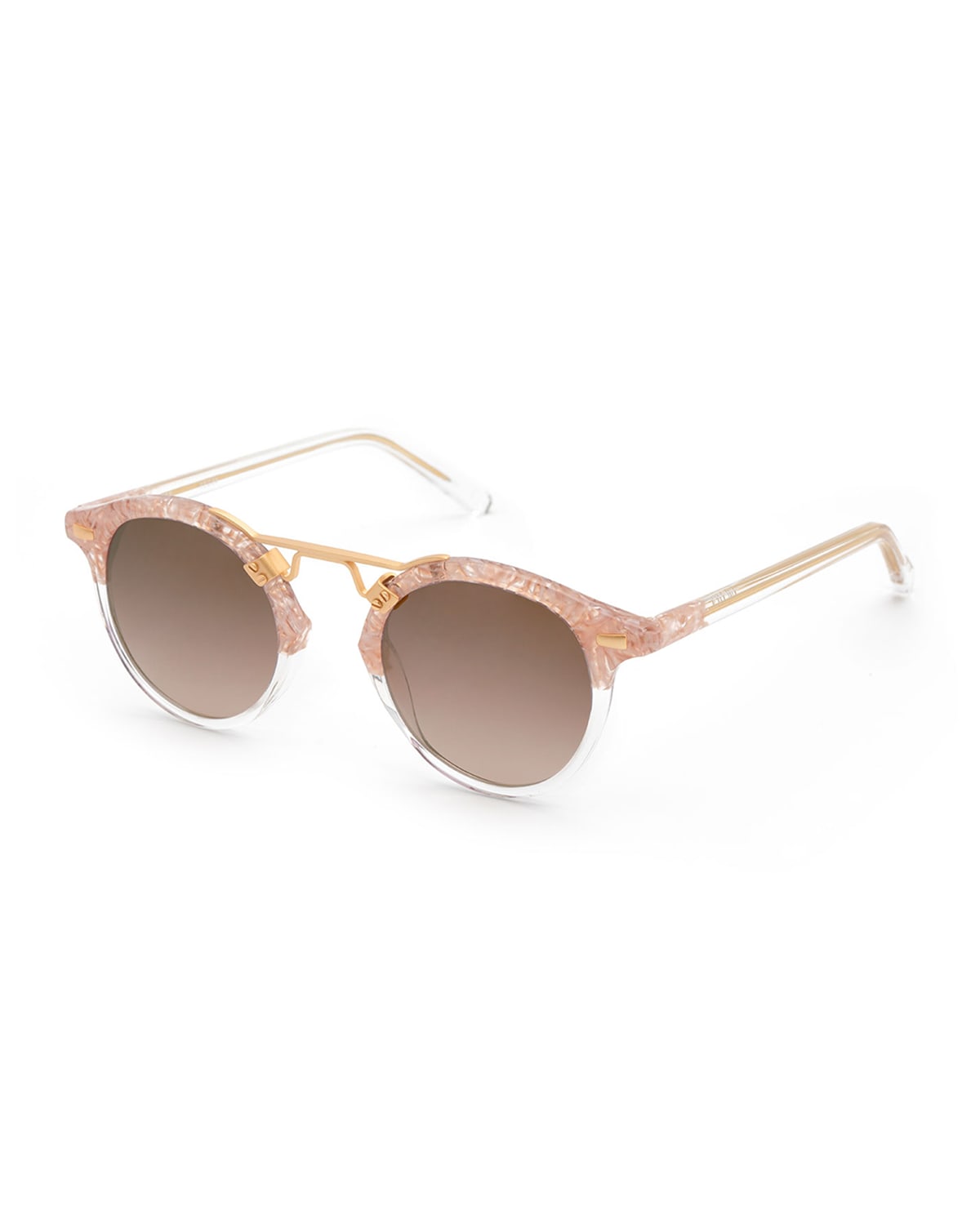 St. Louis Round Sunglasses, Camellia