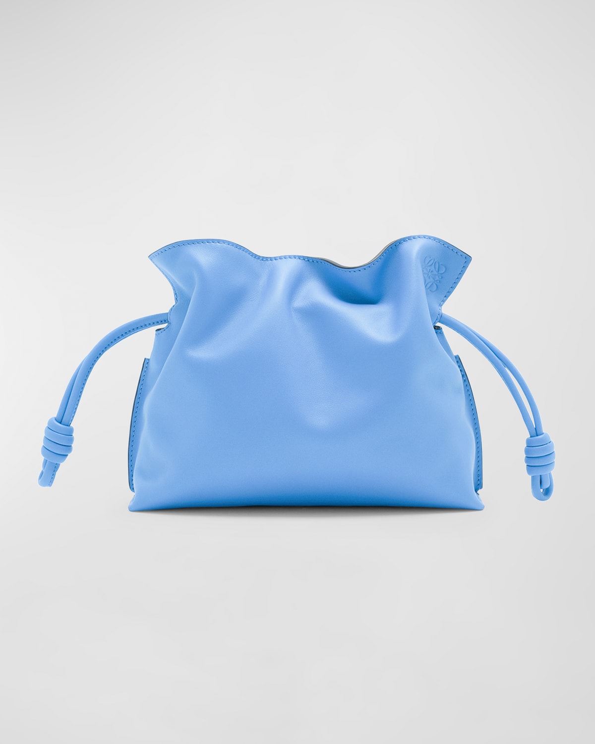 LOEWE FLAMENCO MINI NAPA DRAWSTRING CLUTCH BAG