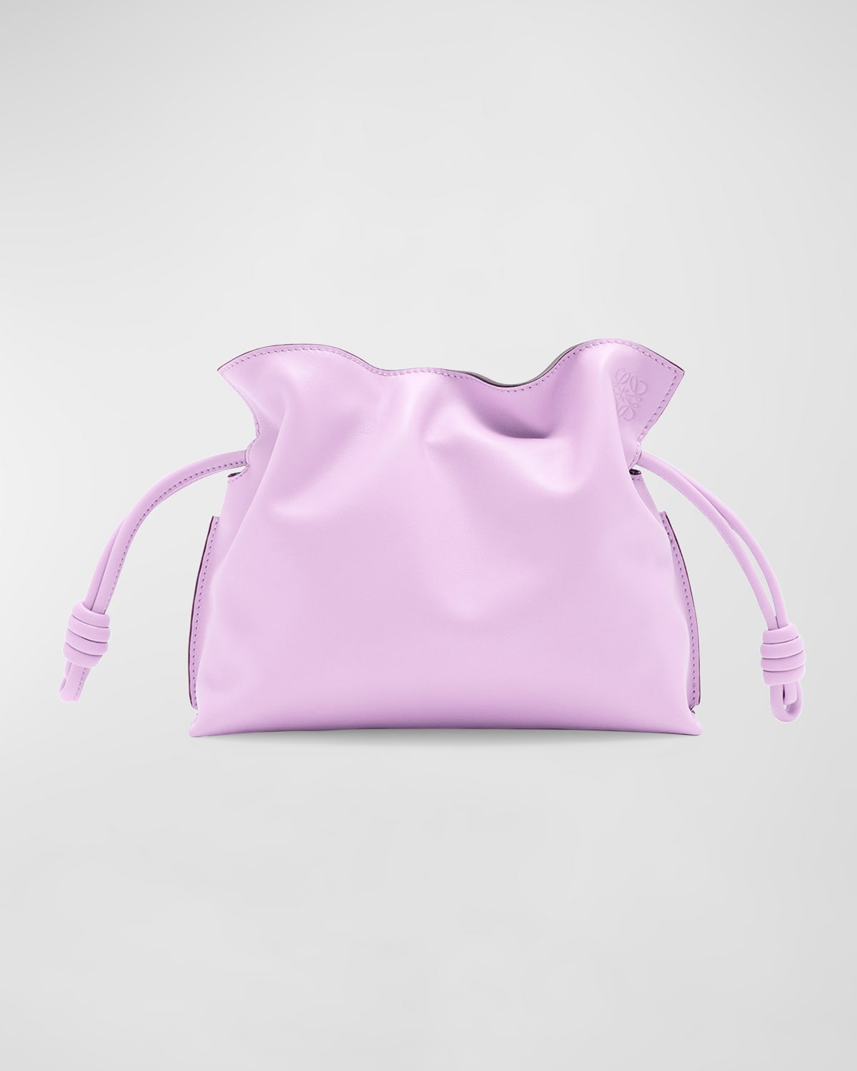 LOEWE FLAMENCO MINI NAPA DRAWSTRING CLUTCH BAG