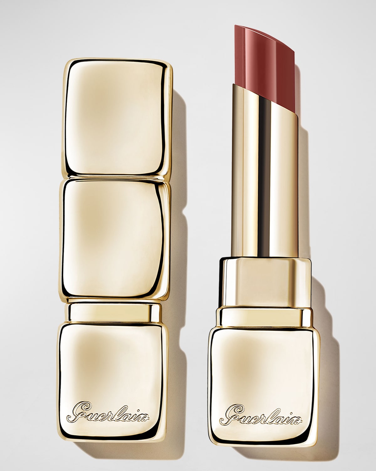 Shop Guerlain Kisskiss Shine Bloom Lipstick Balm In 521 Kiss To Say