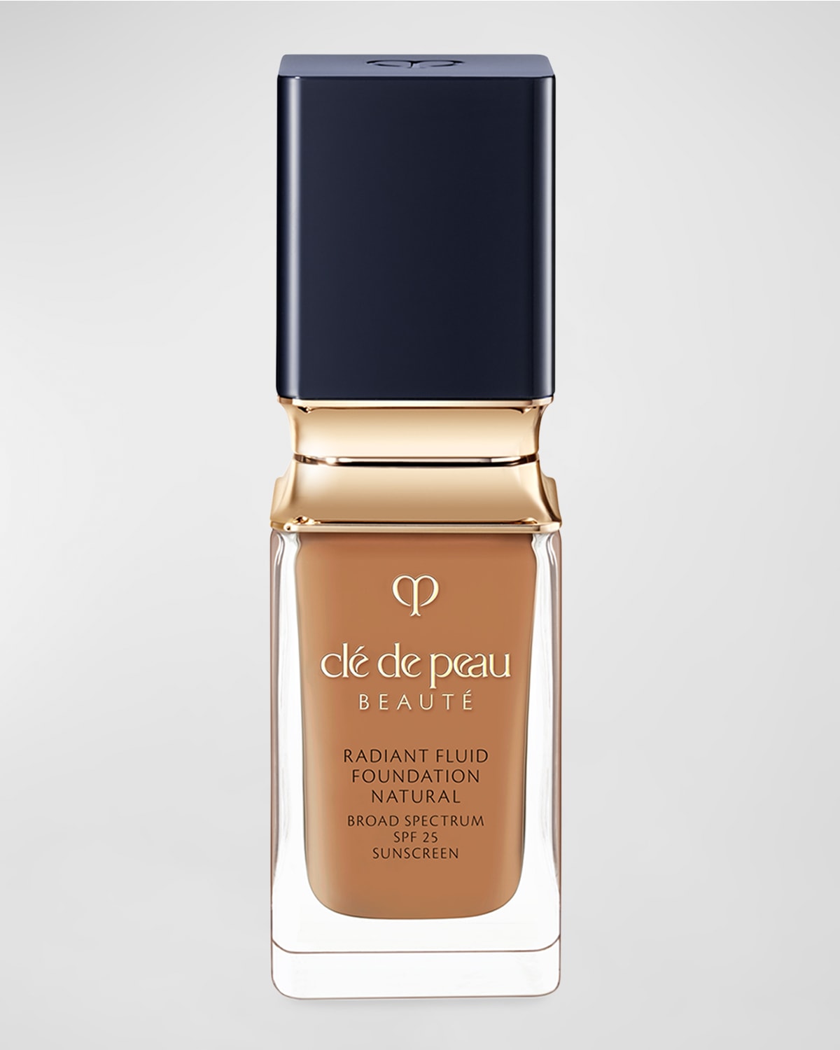 Shop Clé De Peau Beauté Radiant Fluid Foundation Natural Spf 25, 1.1 Oz. In B60 Deep Tan Ocher