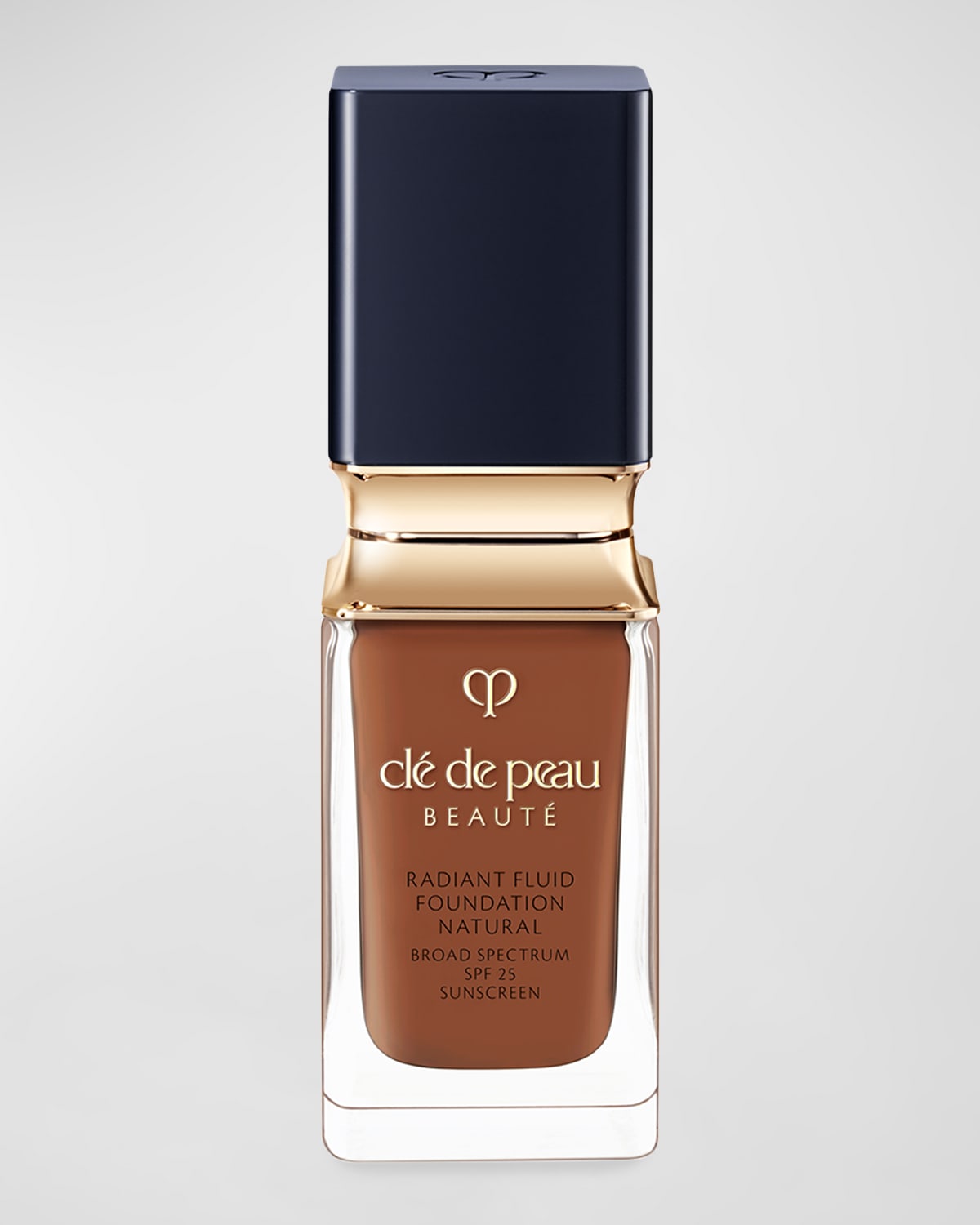 Shop Clé De Peau Beauté Radiant Fluid Foundation Natural Spf 25, 1.1 Oz. In B100 Rich Deep Beige