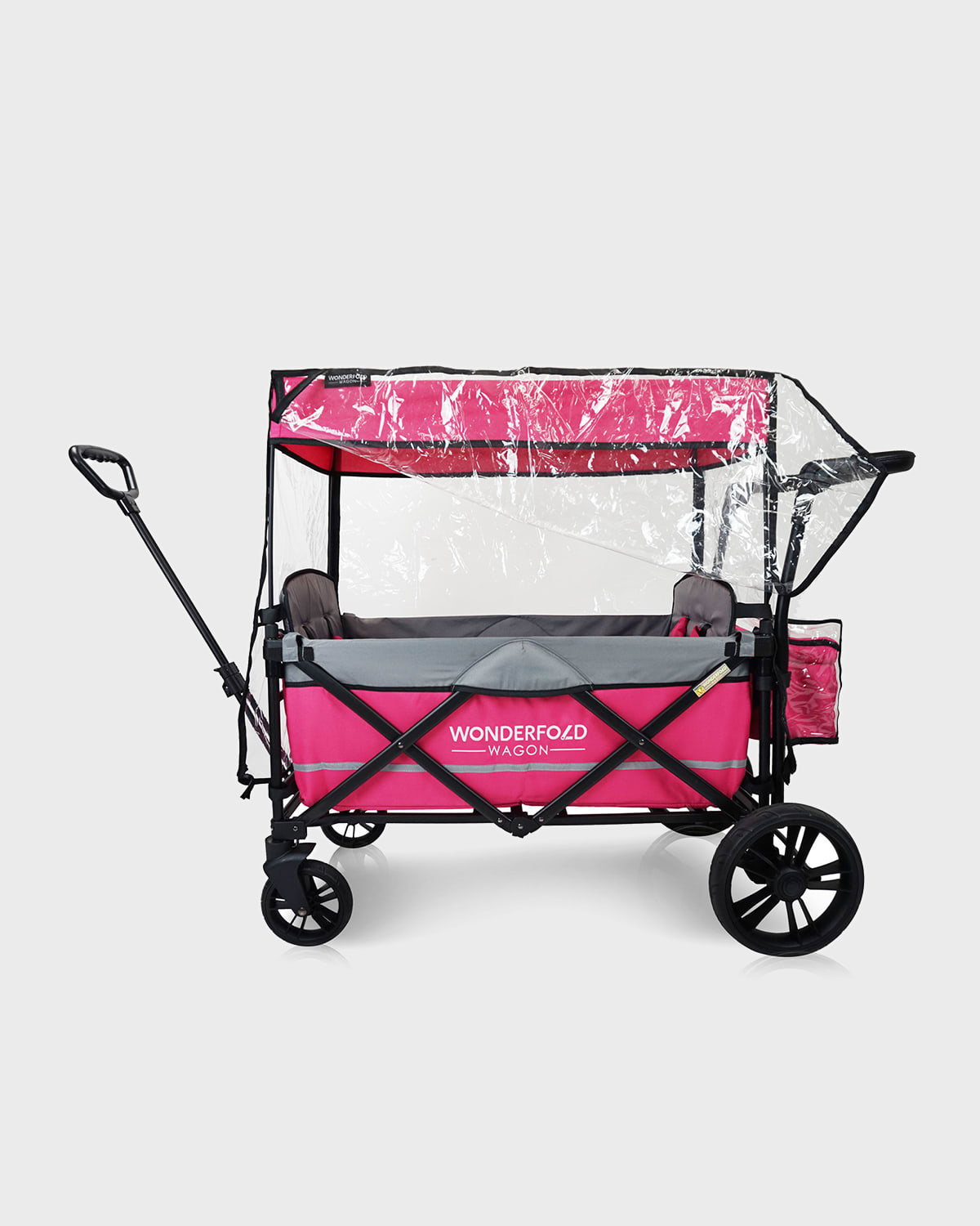 Wonderfold Wagon X-series Rain Cover Accessory In Pink