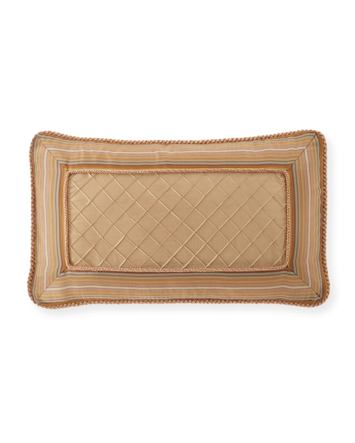 Austin Horn Collection Liselle Boudoir Pillow In Blush