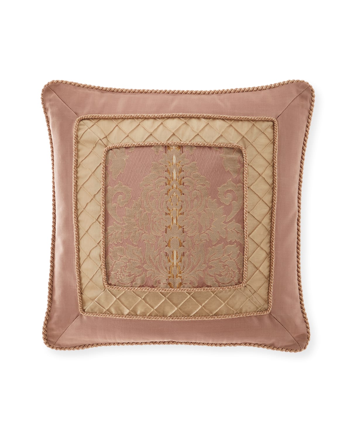 Shop Austin Horn Collection Liselle Reversible Pillow In Blush