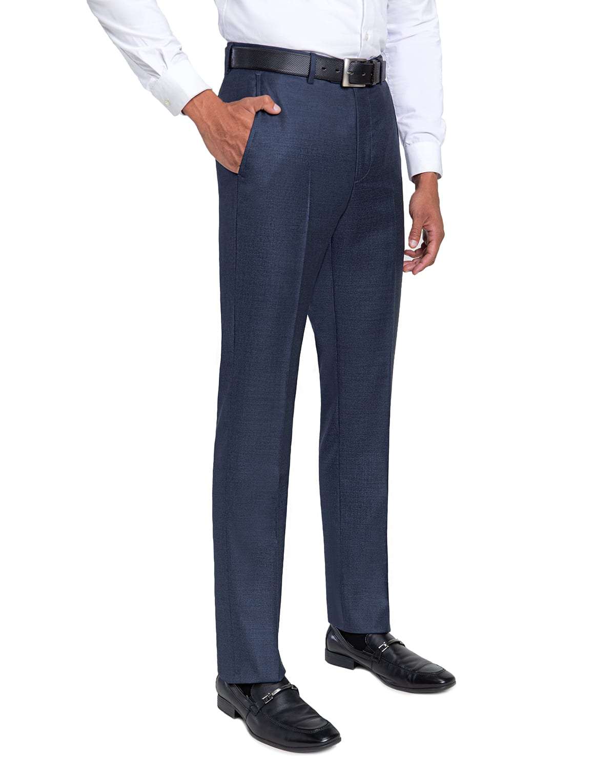 Men's Loro Piana Wool Comfort Waistband Trousers