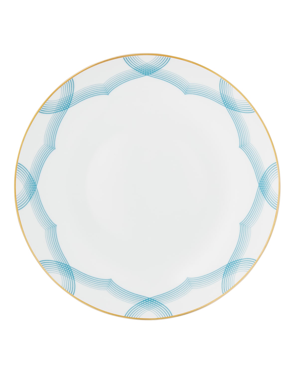 Raynaud Aura Soup Plate Coupe In Sky Blue