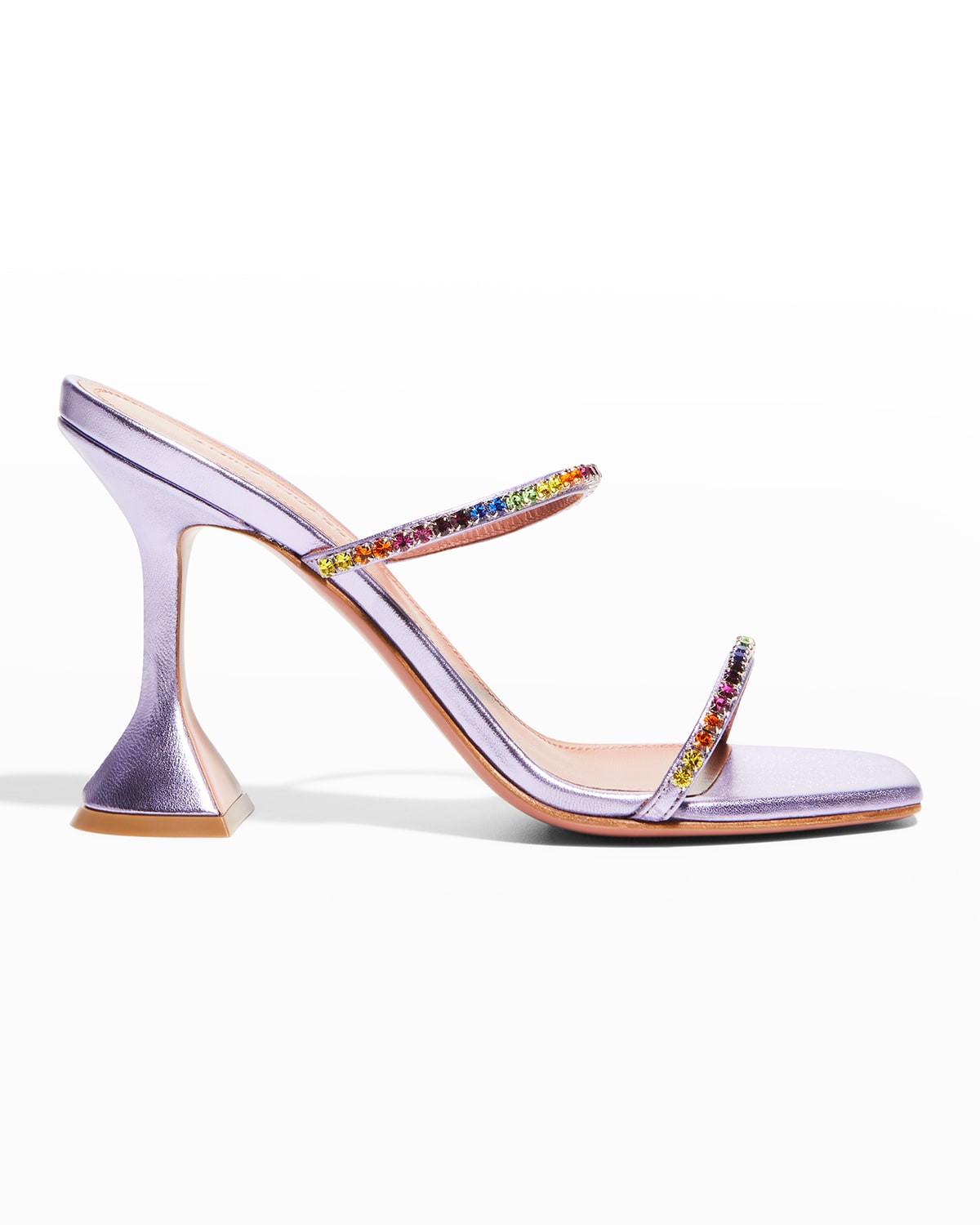 Gilda Rainbow Slide High-Heel Sandals