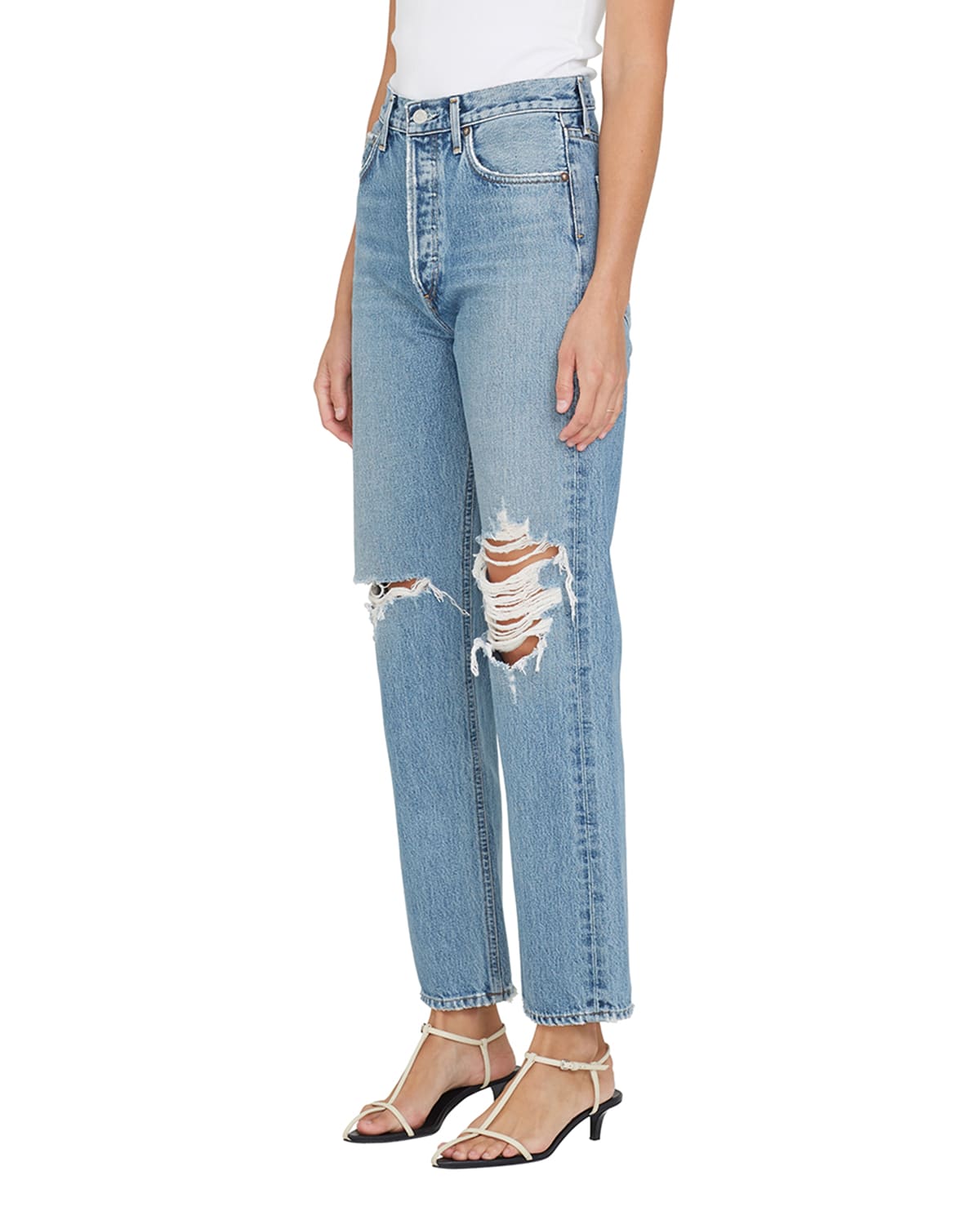 AGOLDE 90s Pinched-Waist Vintage Straight Jeans