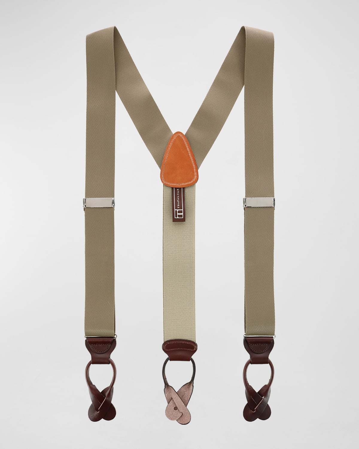 Men's Hudson Textured Silk Suspender Braces