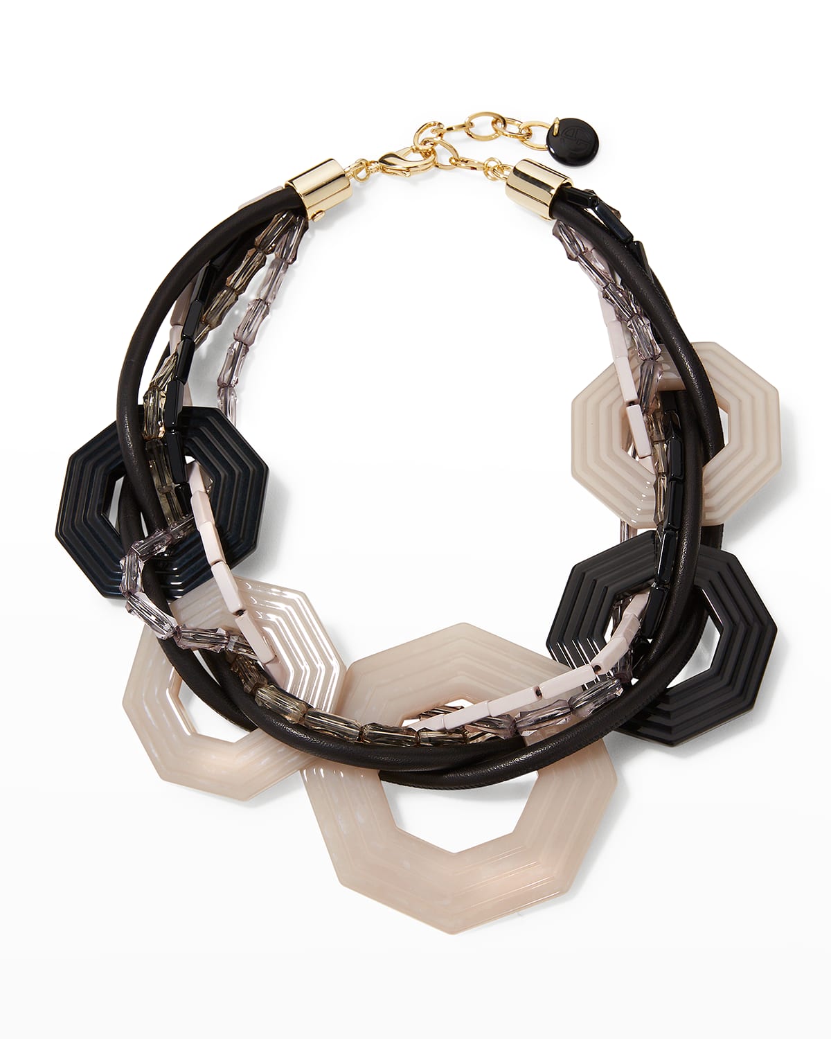 Giorgio Armani Mixed-media Braided Necklace