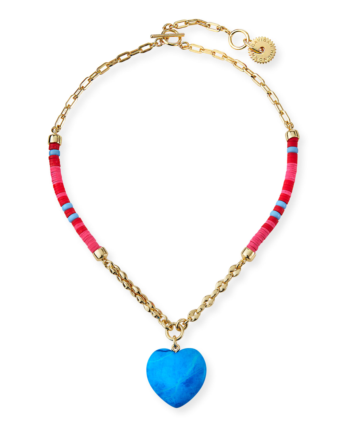 Mignonne Gavigan Raeni Turquoise Heart Necklace