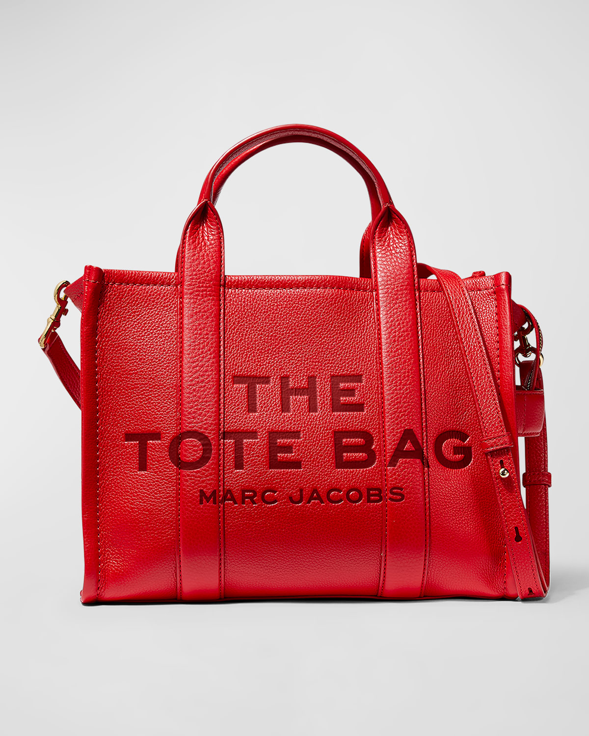 Marc jacobs red tote deals