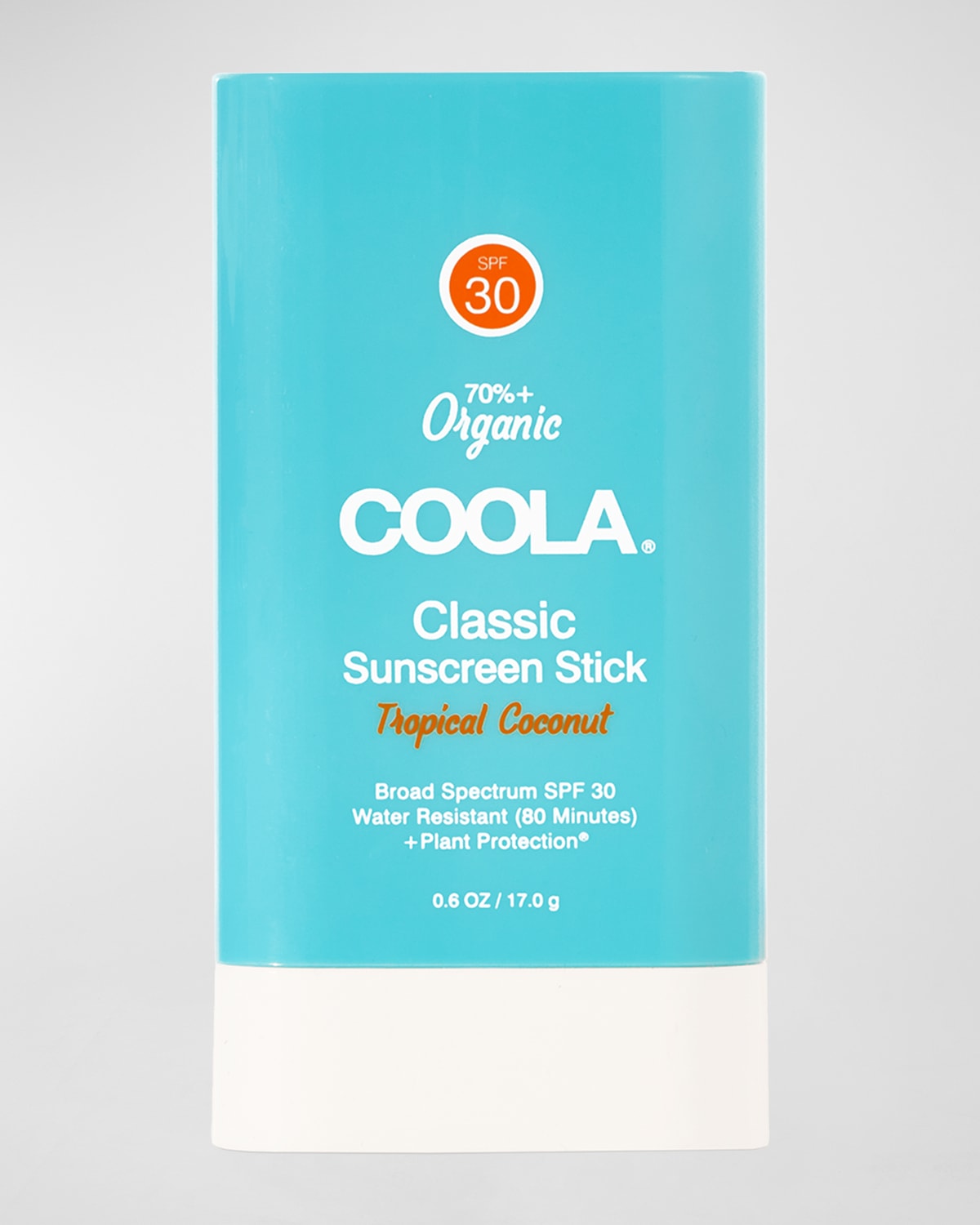 COOLA Classic Organic Sunscreen Stick SPF 30 - Tropical Coconut, 0.6 oz.