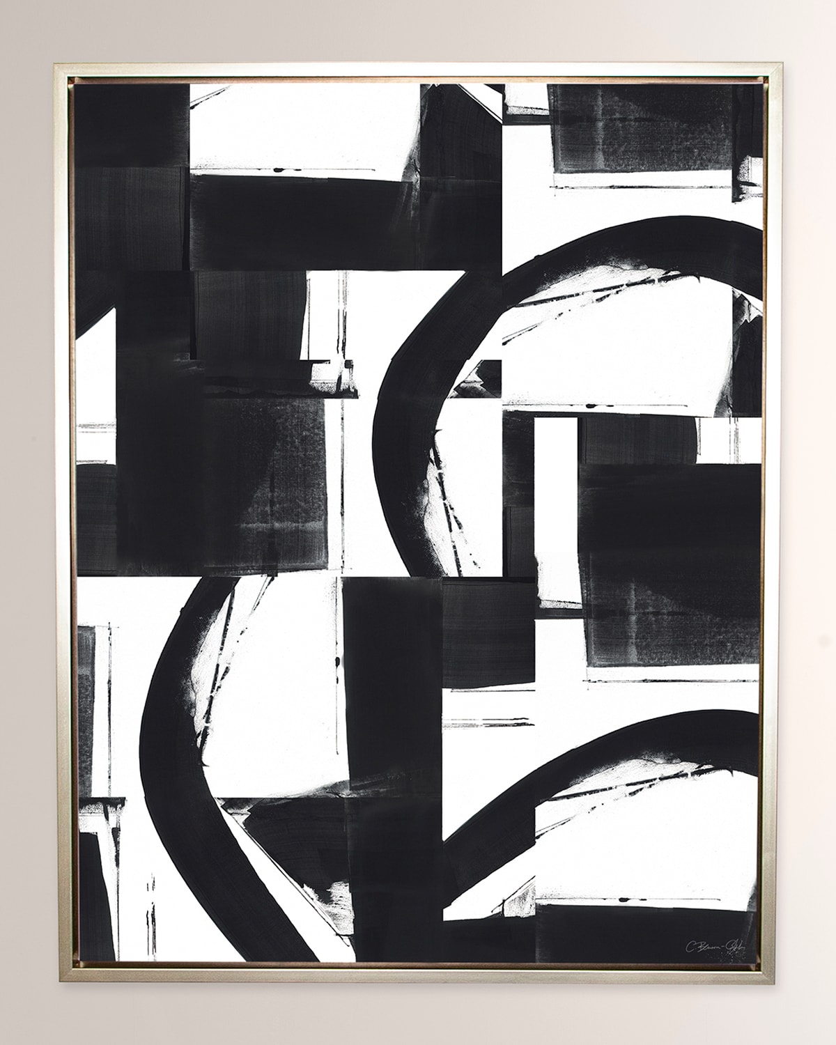 "Entanglement No. 6" Vertical Giclee Canvas by Carol Benson-Cobb