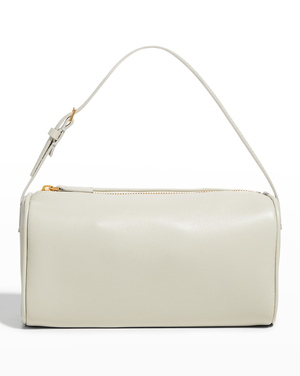 The Row 90s Lambskin Shoulder Bag In Mist Shg