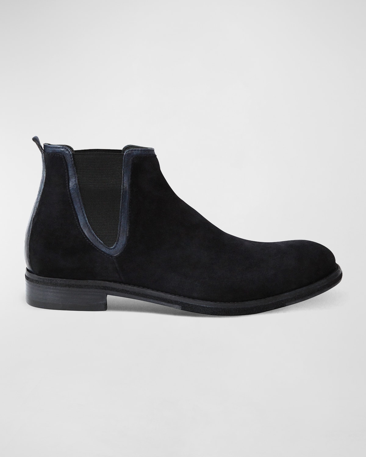 Jo Ghost Men's Natural Suede & Leather Chelsea Boot