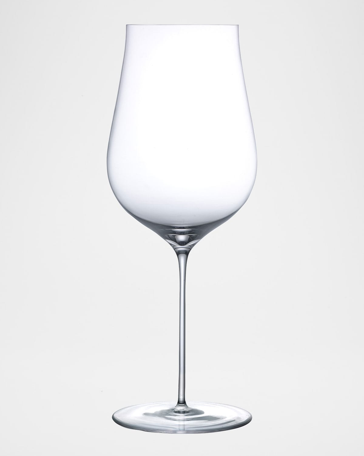 Shop Nude Ghost Zero Tulip Red Wine Glass In Clear