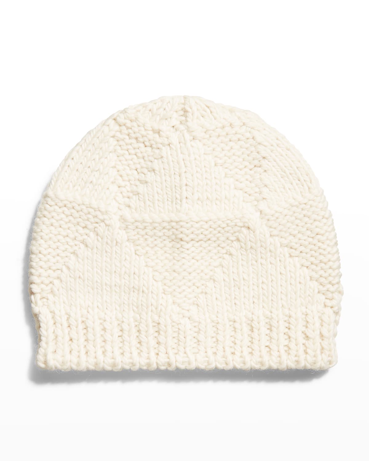 Cable Knit Wool Beanie