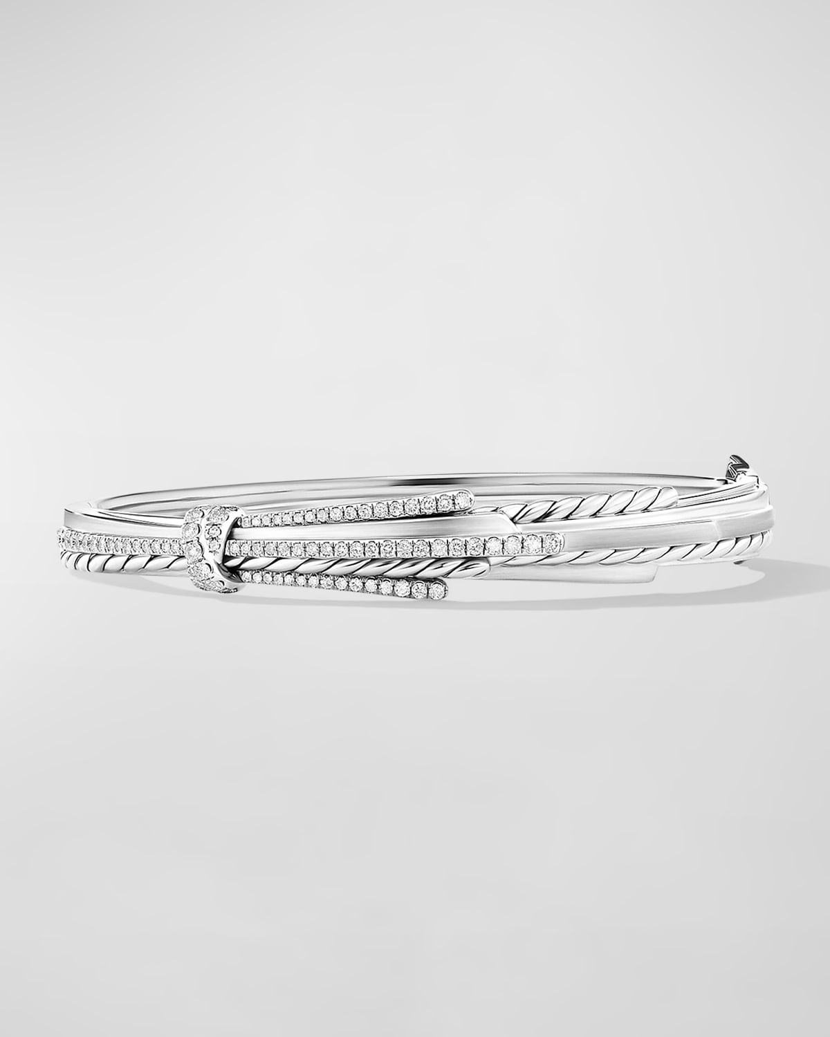 8.5mm Angelika Diamond Bracelet in Sterling Silver