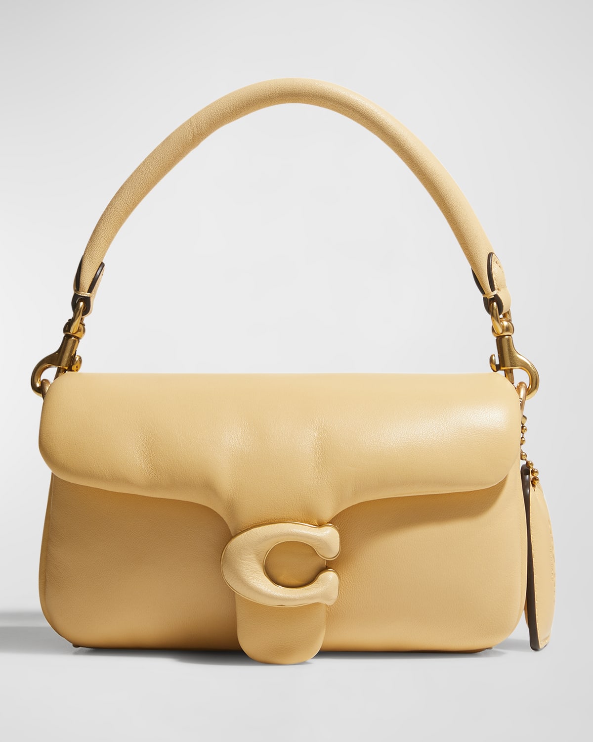 Coach Tabby 18 Pillow Leather Shoulder Bag In B4vanilla