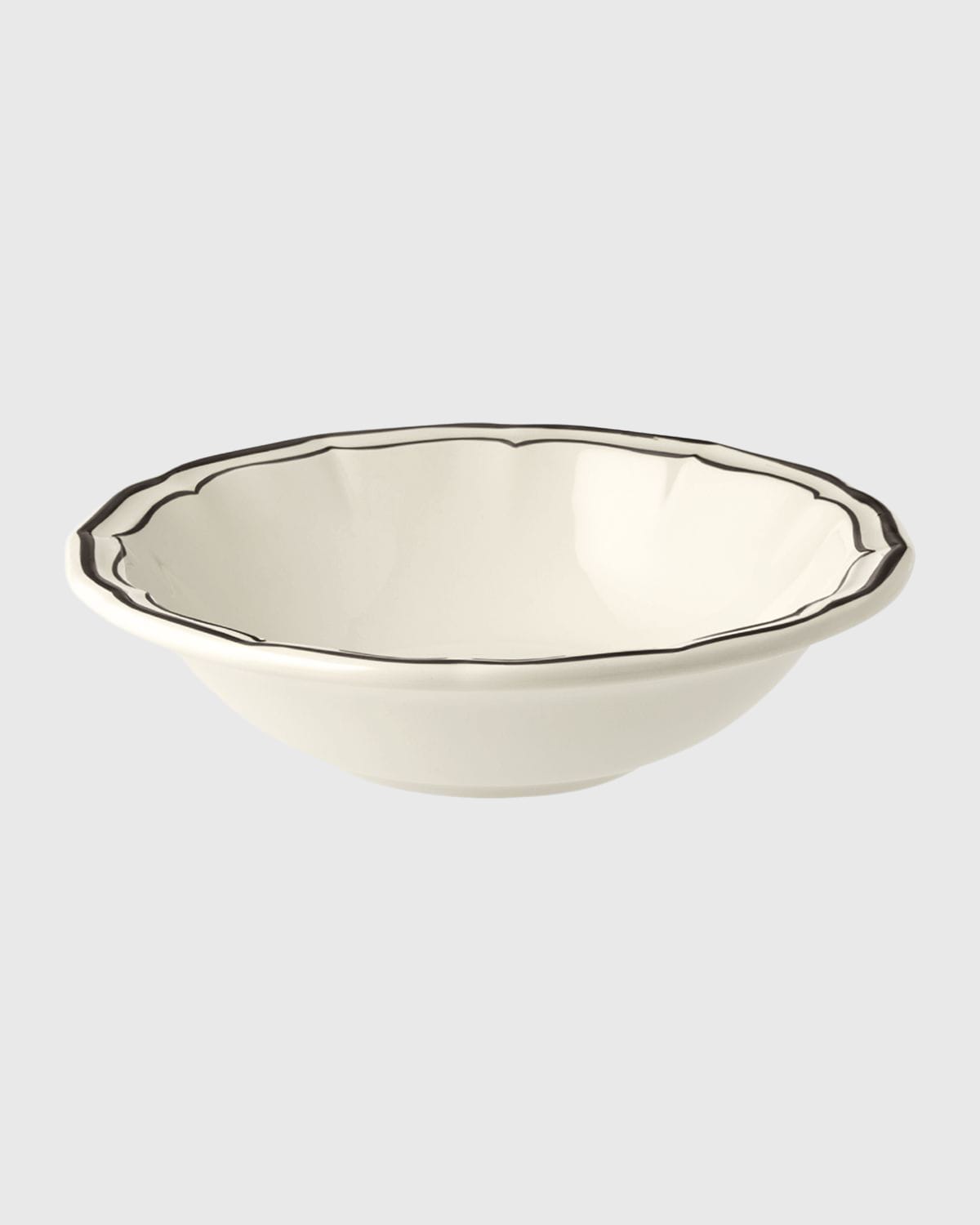 Gien Filet Cereal Bowl In Black