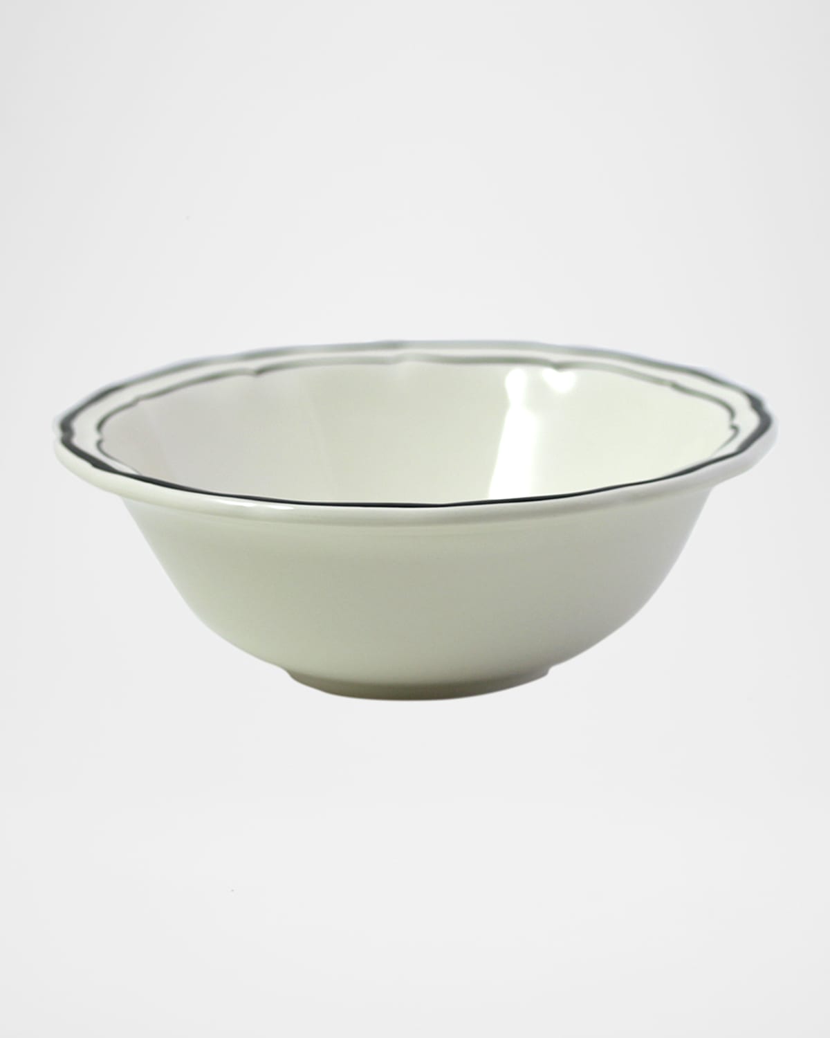 Gien Filet Cereal Bowl, Set Of 2 In Black