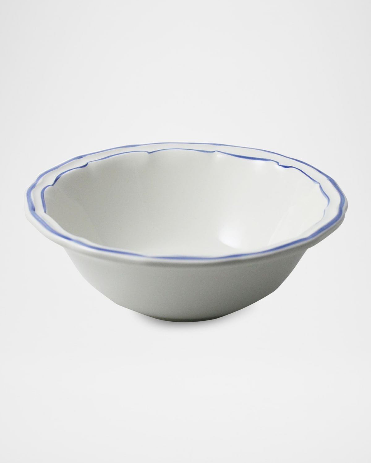 Gien Filet Cereal Bowl, Set Of 2 In Blue