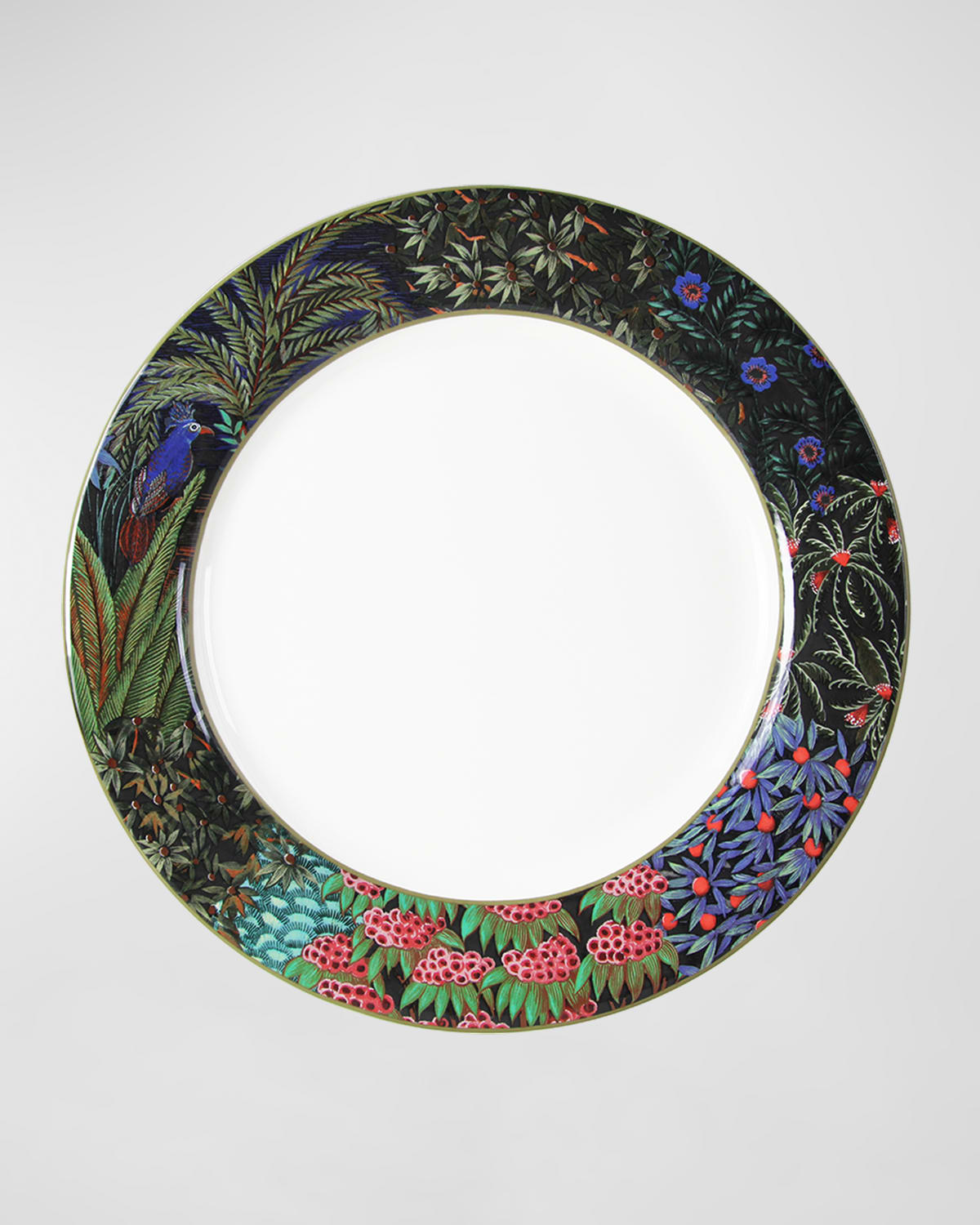 Gien Le Jardin Du Palais Dinner Plate In Multi