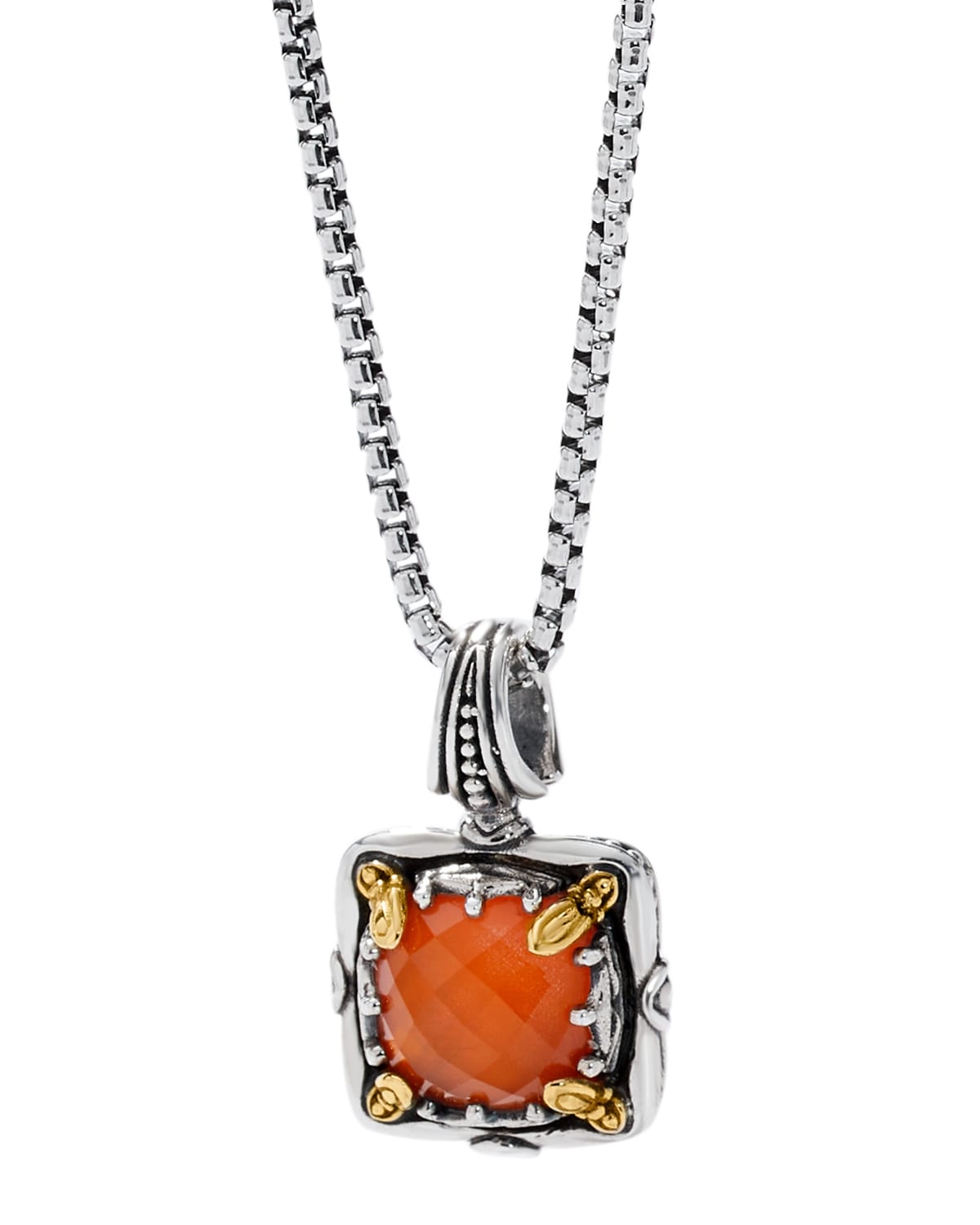 Gen K Two-Tone Doublet Pendant
