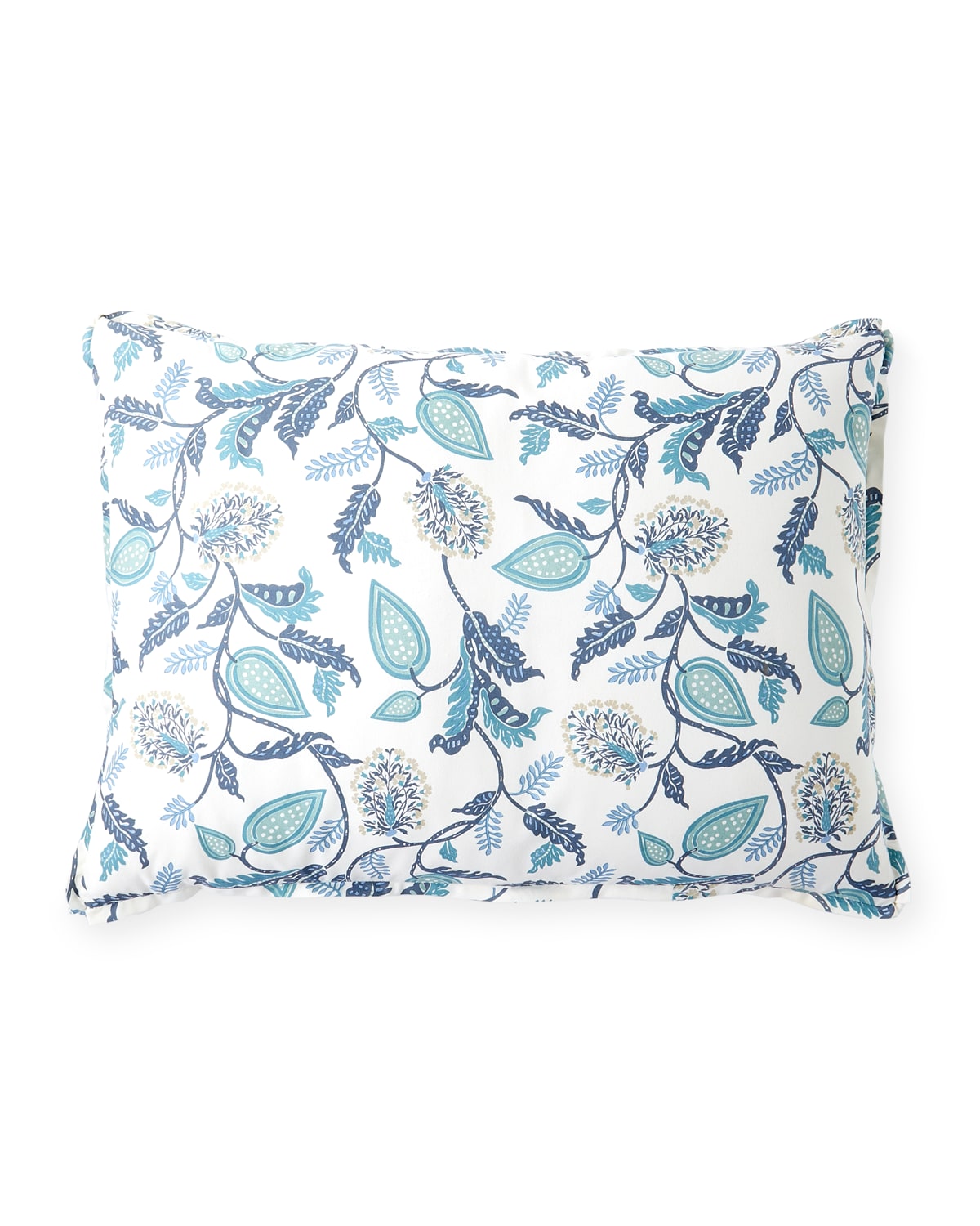 Spa Bird Floral Pillow, 35" x 26"