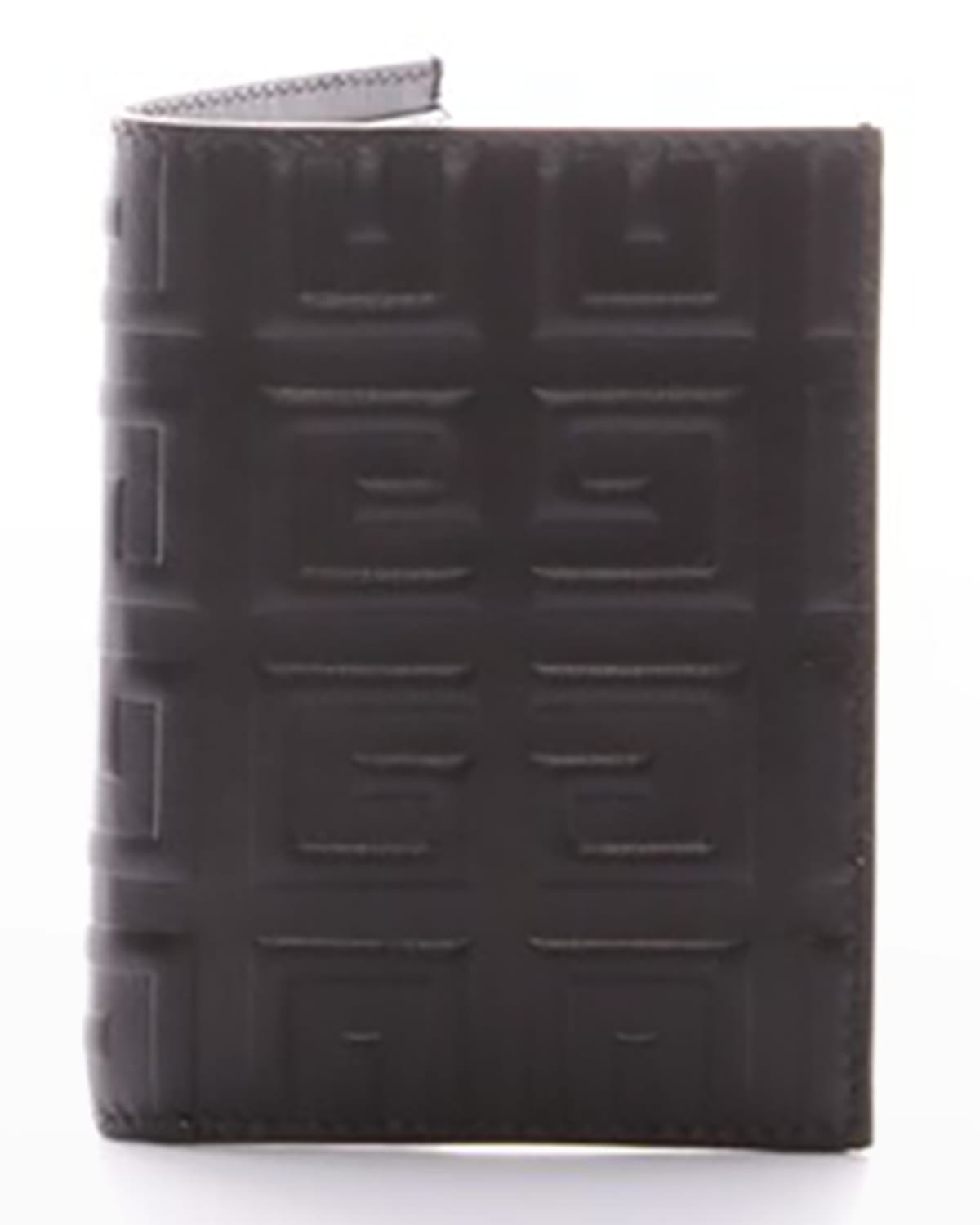 Givenchy Men's Embossed Leather Card Holder