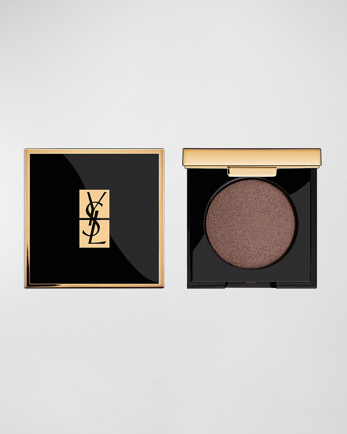 Shop Saint Laurent Satin Crush Mono Eyeshadow In 2 Excessive Brown