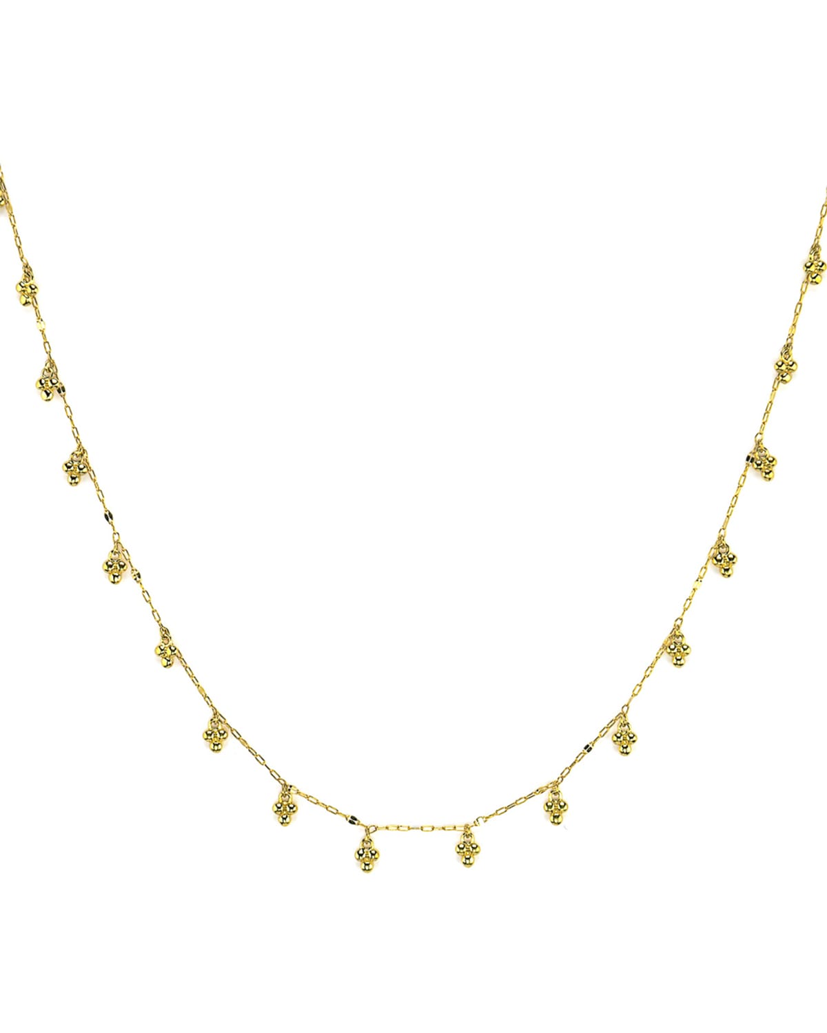 Petite Dancing Trio Chain Necklace