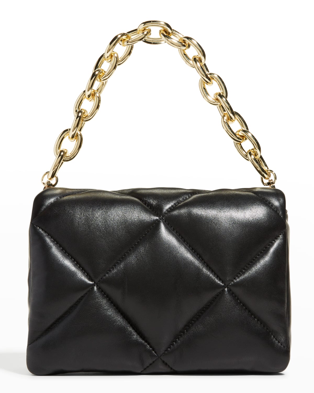 STAND STUDIO BRYNN QUILTED LEATHER CHAIN SHOULDER BAG