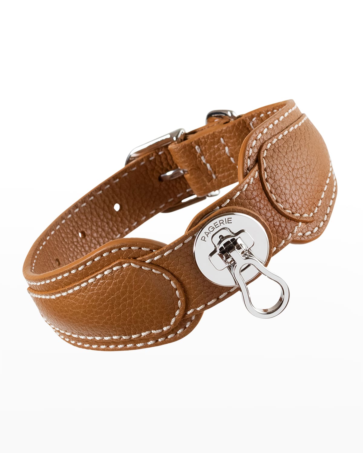 Pagerie The Dorro Dog Collar In Saddle