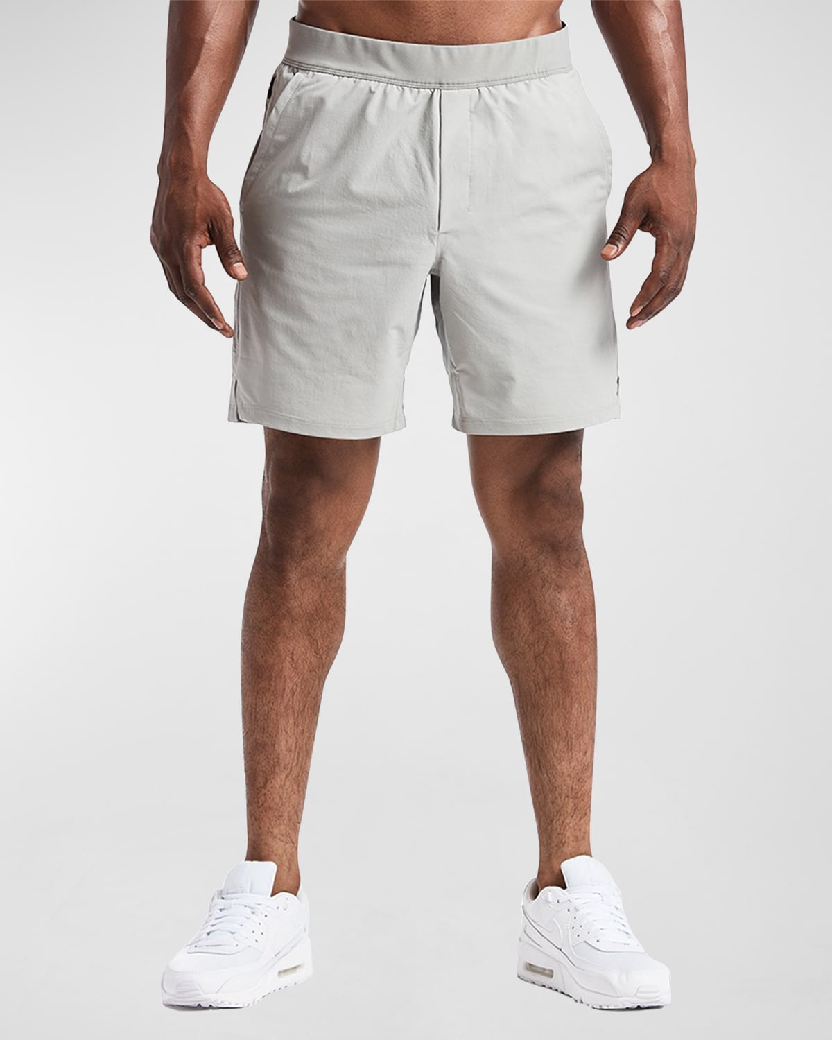 Men's Solid Flex Athletic Shorts