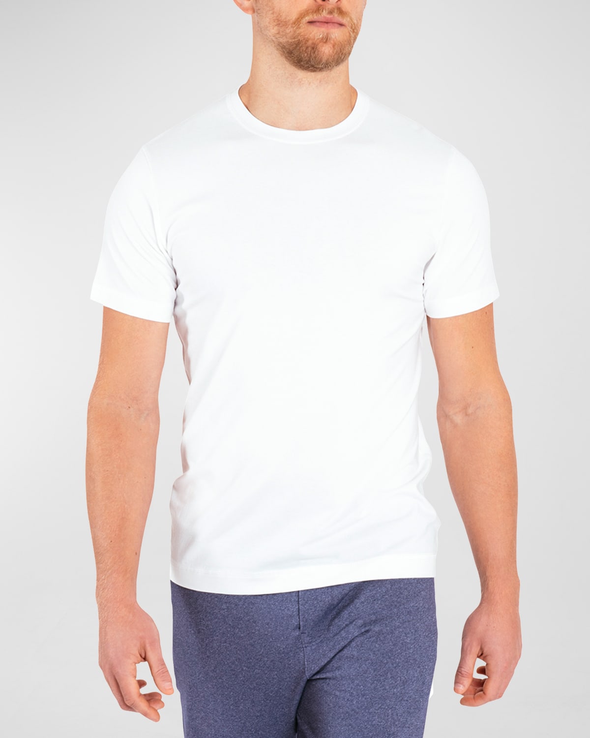 Public Rec Men's Solid Athletic T-shirt In White